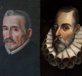 Retrato de Lope de Vega y Miguel de Cervantes