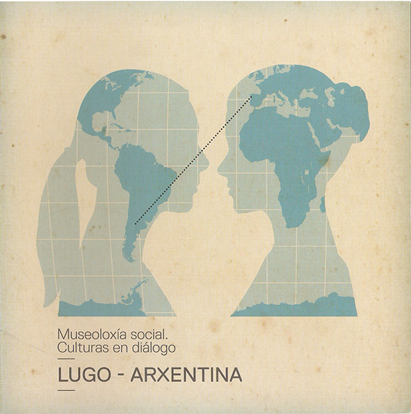 Cartel de Culturas en diálogo: Lugo-Arxentina
