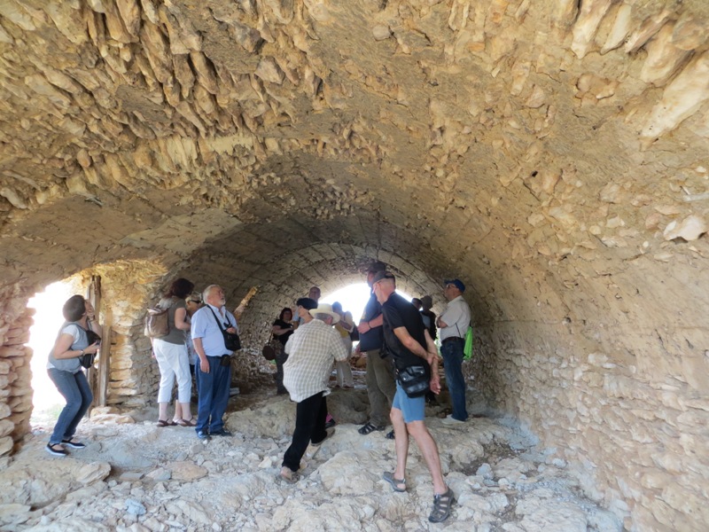 Visita técnica del proyecto Patrimoni al Corral de Ramada en Sant Rafel del Riu. Junio de 2015. Foto Toni García.