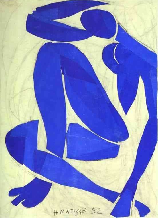 Desnudo azul, Henri Matisse (1952)